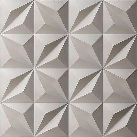 Revestimento Cimentício 3D Pirâmides