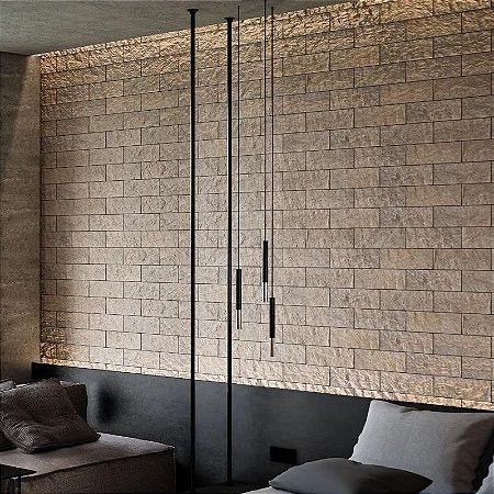 Revestimento Cimentício Rockface  Travertino